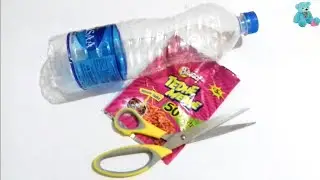 Empty Packet Flower Pot | Kurkure Packet Craft | Empty Kurkure Packet Craft | Reuse Empty Packets
