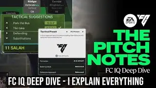 FC IQ Deep Dive: I Explain EVERYTHING on How Tactics & Roles All Work
