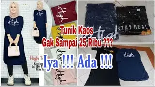SHOPEE HAUL TUNIK KAOS MURAH GAK SAMPAI 25 RIBU RUPIAH