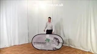 Stowaway Pop Up Banner Sign