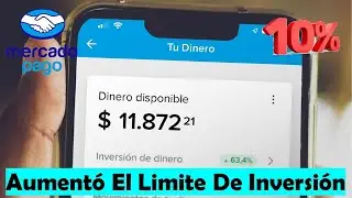 Más #Rendimientos #Aumenta El Límite De inversión En Tu Cuente De #Mercado #Pago | Más Del 10%
