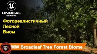 UE5: MW Broadleaf Tree Forest Biome - Фотореалистичный Лесной Биом
