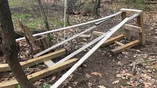 Destroying the Backyard Roller Coaster...