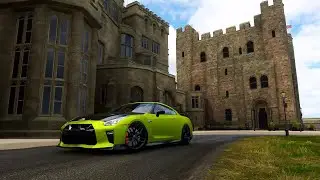 TOMA UNA FOTO DE UN NISSAN EN EL CASTILLO DE BAMBURGH | SERIE 36 OTOÑO FORZA HORIZON 4