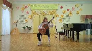 играет В. Аксиненко "Концерт ля минор"
