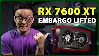🟢 The RX 7600 XT embargo has lifted! Is it any good?!