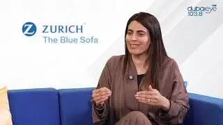 In conversation with Dr Saeeda Jaffar on the Zurich Blue's Sofa of Dreams