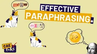 Effective Paraphrasing - An Online Workshop