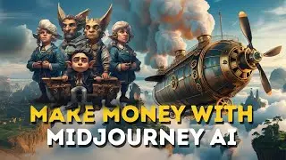 MidJourney AI Tutorial: 4 Easy Ways to Earn Passive Income Online 🚀