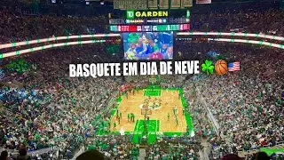UM JOGO DE BASQUETE COMO VOCÊ NUNCA VIU! ☘️🏀 (BOSTON CELTICS NO TD GARDEN) #celtics #nba #boston