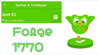 Let's Learn German With Duolingo | Episode 1770