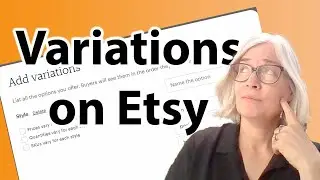 How to do variations on Etsy, updated June 2023