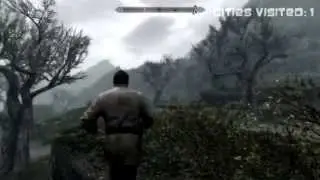 Skyrim Zombie Apocolypse | Day 1 | The beginning and end of Ymir the Tank (Season 1)