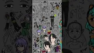 Left side doodles