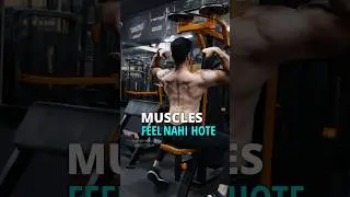 💪 Back Muscles Feel Nahi Hote?? Do This. 