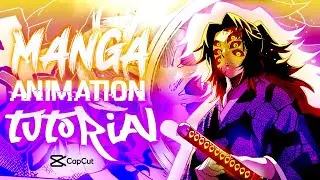 Capcut Manga Animation Tutorial | Hair Movement (Part 5)