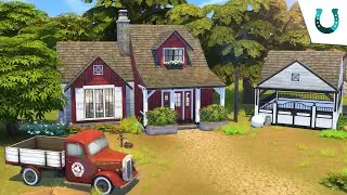 Perfect Starter Ranch // The Sims 4 Speed Build: Horse Ranch