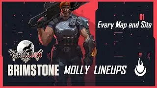 Easy Educational Brimstone Molly Lineups! EVERY MAP AND SITE (2022 Update)