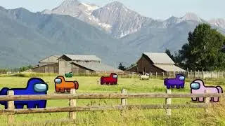 Among Us April Fools 🤠 Horse Mode ( Among Us Trailer )