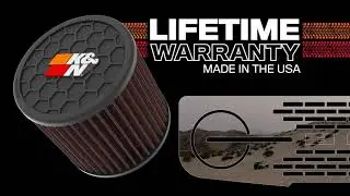 Ford Bronco 2.3L / 2.7L |  K&N Lifetime Engine Air Filter