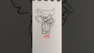 She's a lil silly #art #drawing #oc #originalseries #fanime #funny #meme #cute #chibi #sketch