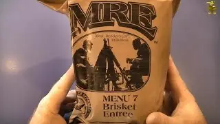 MRE Review - Menu 7 - Beef Brisket Entree (2012)