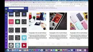 Create a 'portfolio' section on the homepage with Visual composer