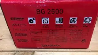 Daiwa BG 2500 and Shimano Nasci C3000HG Specs Compared