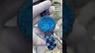 Браслет #аметист #бирюза #браслет #серебро #серебро925пробы #бригада #украшения #ручная_работа