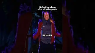 How it is EVERYTIME you Fight a Boss after you do All Side Quests 😭 