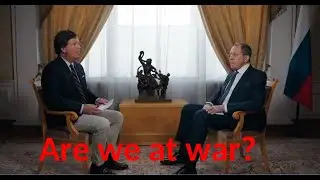 Body language of Carlson-Lavrov interview
