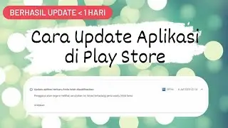 Cara Update Aplikasi di Play Store
