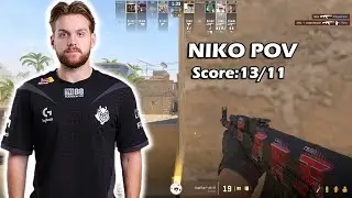 G2 NIKO w/ malbsMd & huNter - KILLS(24) - FACEIT POV MIRAGE CS2 2024