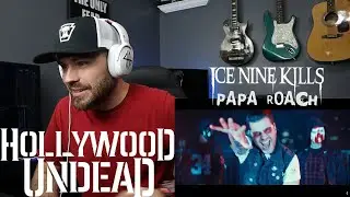 Hollywood Undead - Heart Of A Champion feat. Papa Roach & Ice Nine Kills (REACTION!!!)