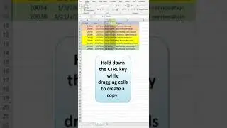 Short: Copy/Paste without CTRL + C or CTRL + V