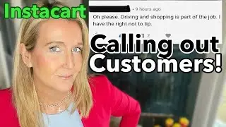 Instacart Customers Who Don't Tip-Tipping In The Gig Economy- NON/BAD TIPPERS- EXPOSED