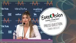 PRESS QUESTION ► Emma Muscat (Malta Eurovision 2022)