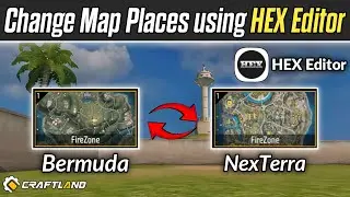 How to Change Craftland Map Place | Shah G Creator | Edit Craftland meta File Using HEX Editor