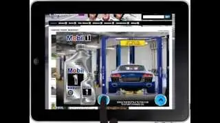 Exxon Mobil Lubricant (Tablet Advertising Material)