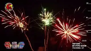My Pyro Show-New Compound Cake explained with Demo