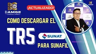 🔴 Como descargar el TR5 para SUNAFIL 2024 | Actualizado Reporte TR5