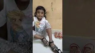 Aesha's new slippers