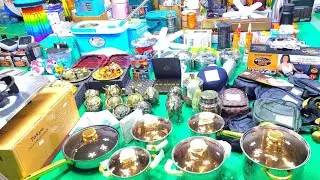 CHỈ 69K bộ nồi đức 6 món, ấm siêu tốc nhật, đồ kim khí nhật chưa qua sử dụng,