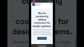 🥰 Find the best design system cookbooks #designsystem #figmalearn #uidesign