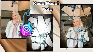 Tutorial Edit Foto Picsart Foto Kaca Pecah Menggunakan Picsart