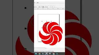 Short Video Fan Design in Corel Draw | CorelDraw Tutorial in Hindi #shorts #coreldraw  #parfect