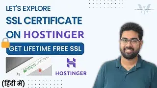 Get Lifetime FREE SSL Certificate with Hostinger Hosting | Backend & My Experience 😇
