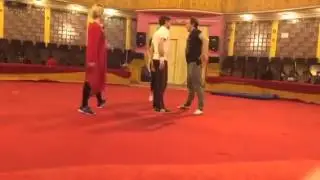 Виктория Боня на тренировке для Шоу без страховки