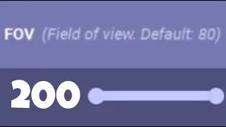 How to Get 200 FOV in Roblox Bedwars