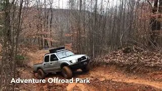 Toyota Tacoma Off Road - Muddy Hill Climb